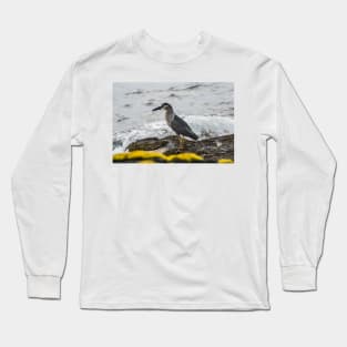 Black-crowned night heron 5 Long Sleeve T-Shirt